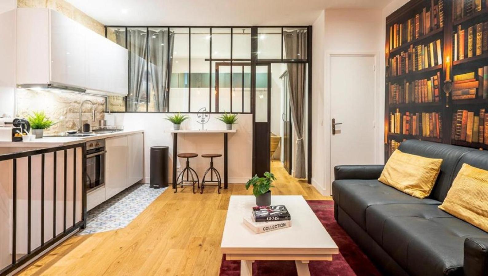 Апартаменты 153 - Urban Pretty Flat In Center Of Париж Экстерьер фото